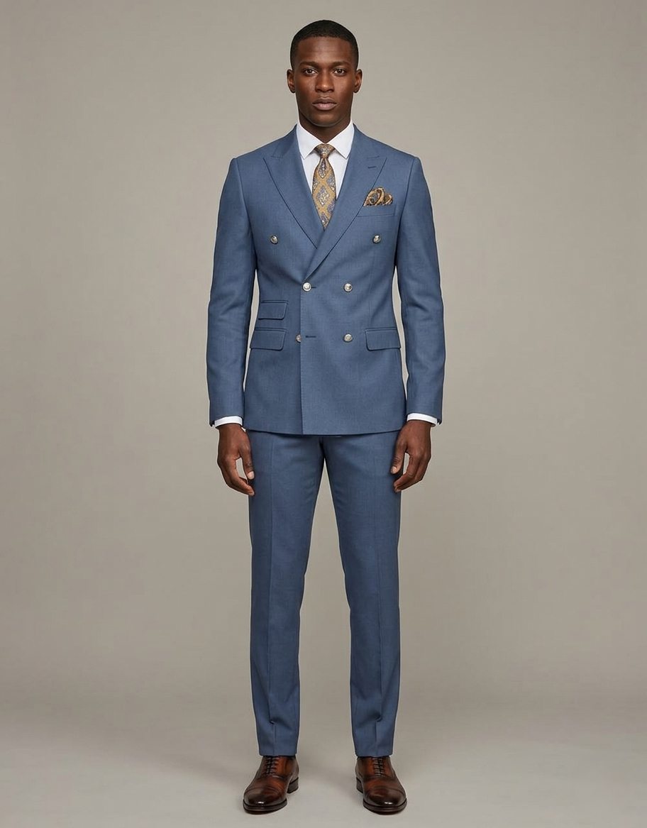 MENS SIX BUTTON SUIT