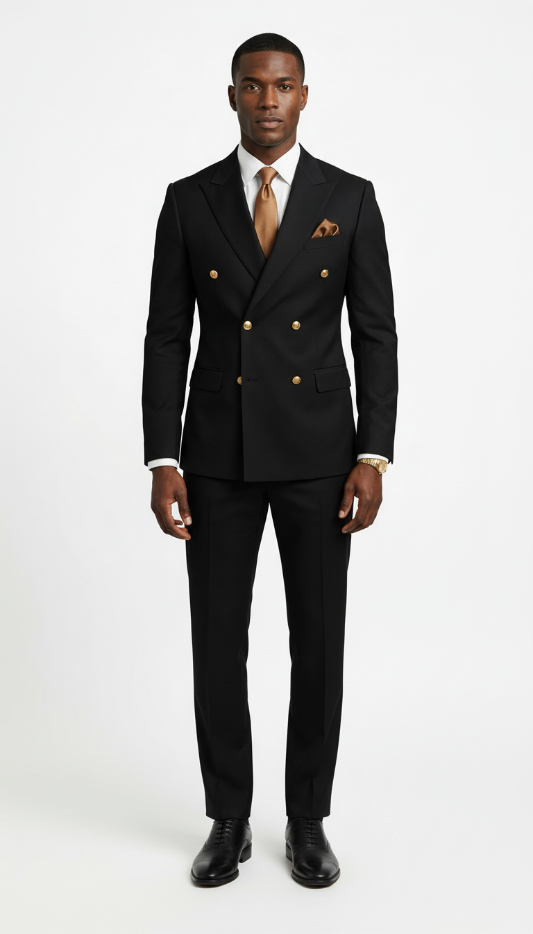 MENS SIX BUTTON SUIT